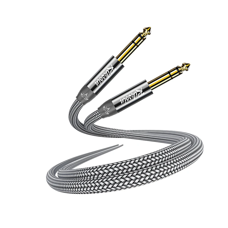 Riksoin 6.35mm TRS to TRS Balanced Cable, 1/4