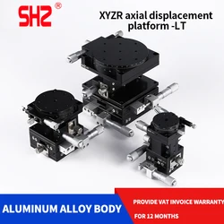 XYZR axis fine adjustment platform precision displacement mobile lifting four-axis slide LTP40/LT60/80/90/125-L