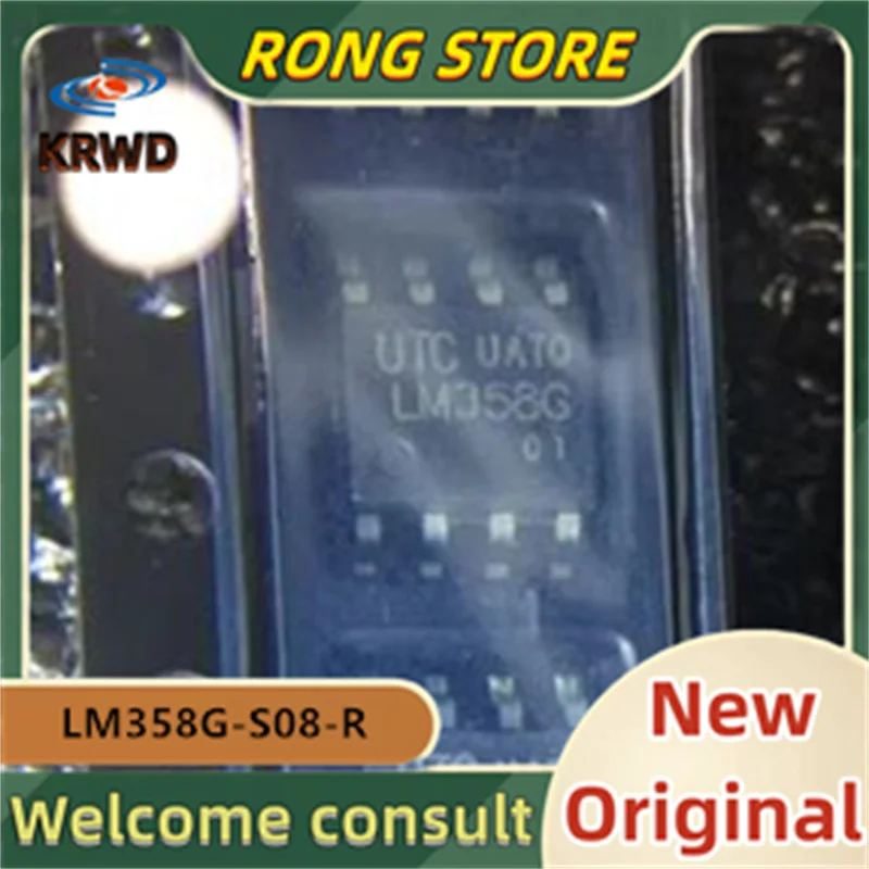 

50PCS HI1-201/883 New original LM358G-S08-R LM358G LM358 SOP-8