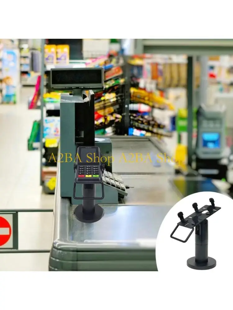 

A2BA Ergonomic POS Device Holder With Internal Wire Management Easy Installation POS Machine Bracket For Retail Shop