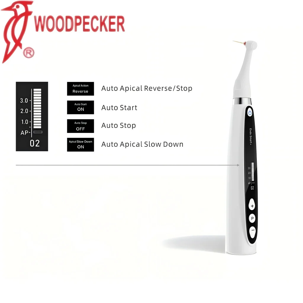 Woodpecker Endo Smart + Dental Endo Motor Root Canal Treatment Instrument Motor Brushless Therapy Endodontico Machine