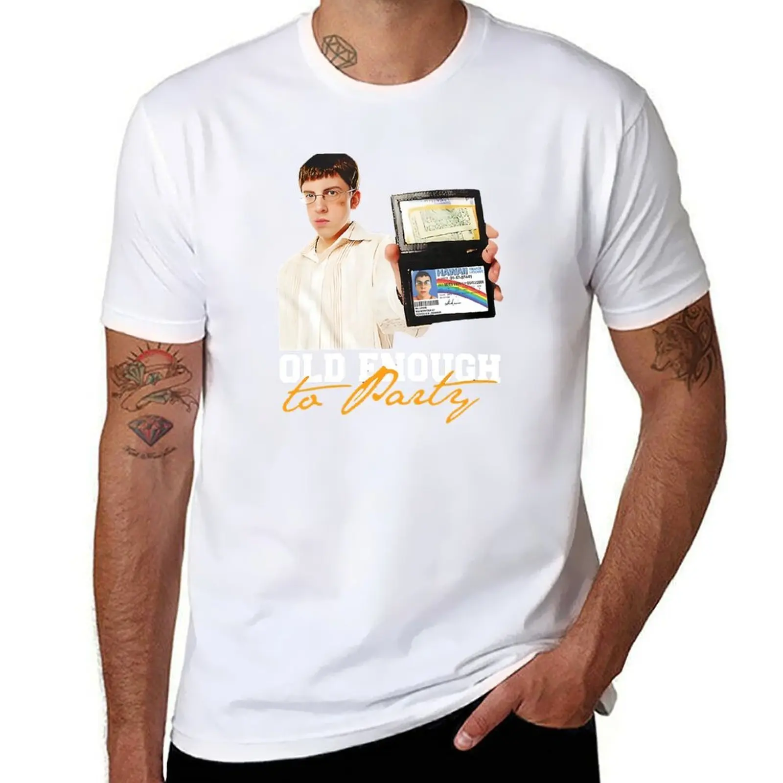 

Superbad Mclovin T-Shirt cotton tshirt 100% t shirt custom print T-Shirt