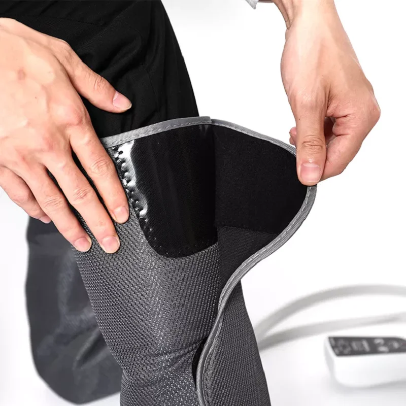 Double Section LegFoot Massager With Bag Circulation Sequential Air Compression Massage To Promote Blood Circulation Weight Loss