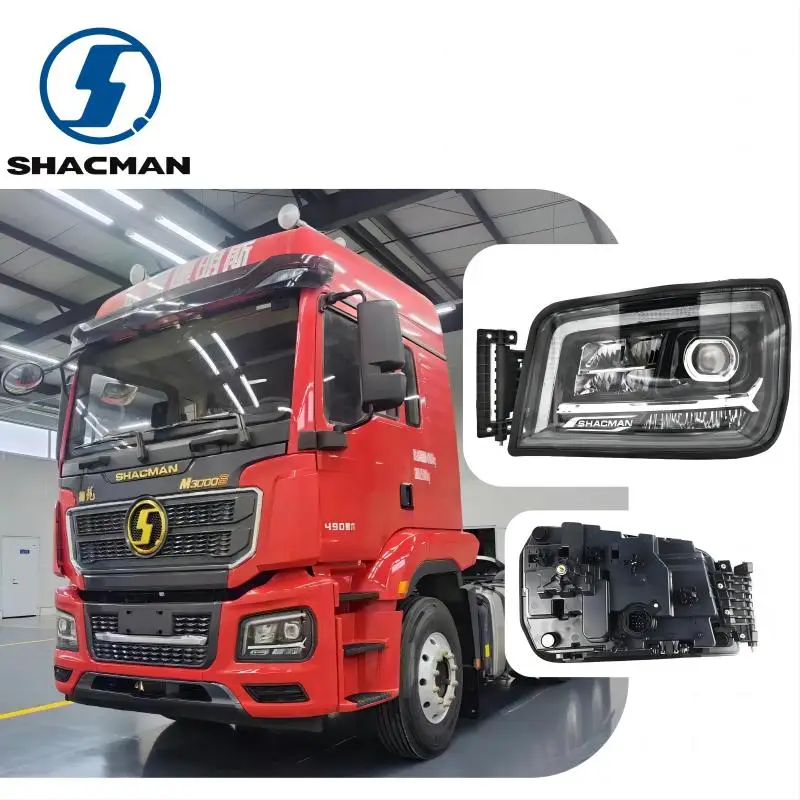 

Shacman Truck Headlight Front Lamp Head Lamp (LED/DRL) For M3000 X3000 M3000S DZ96189722110 / DZ96189722120 SHACMAN Parts