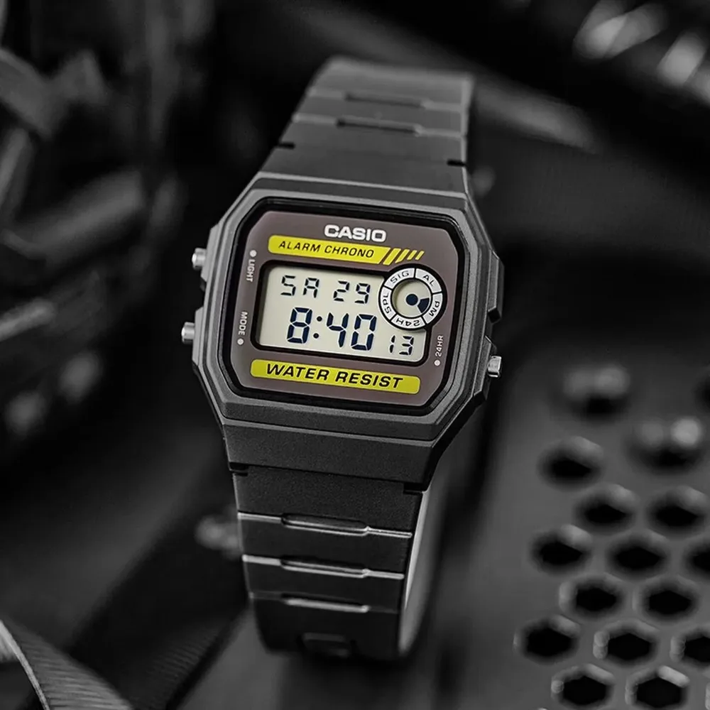 Casio F-94WA-9 Classic Retro LCD Timing Men's Watch Multi functional Waterproof Outdoor Sports Small Square Watch