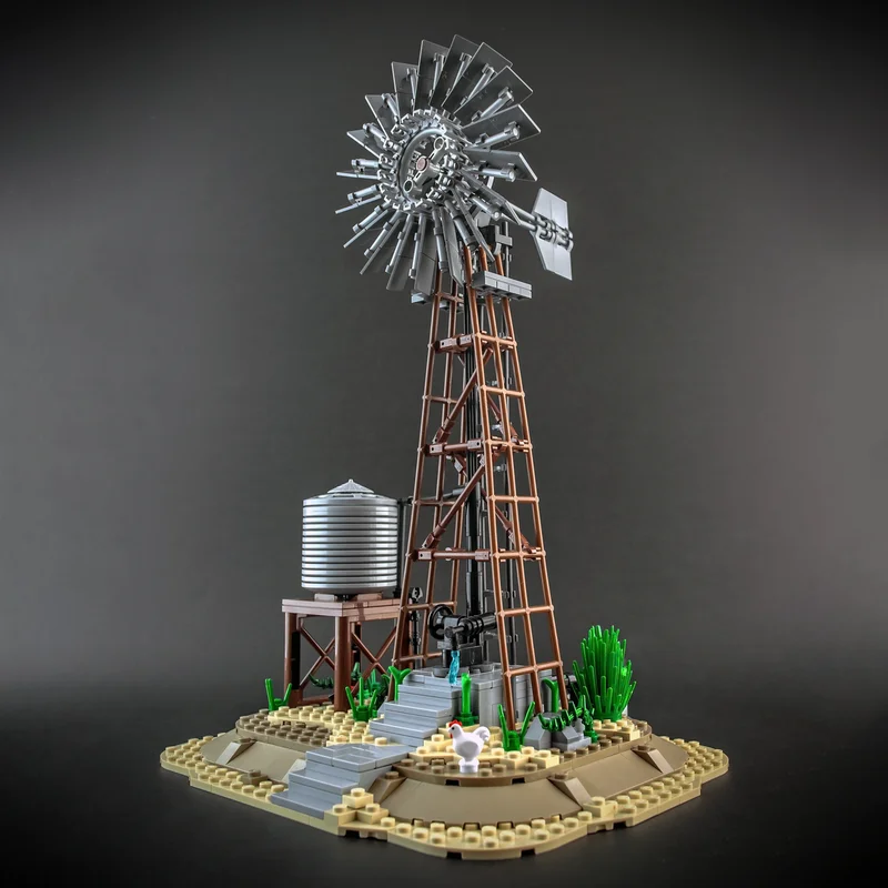 SUV todoterreno clásico MOC con cuerpo Boxy, neumáticos todo terreno y puertas abiertas, bloques de construcción educativos, regalo, 556 Uds.