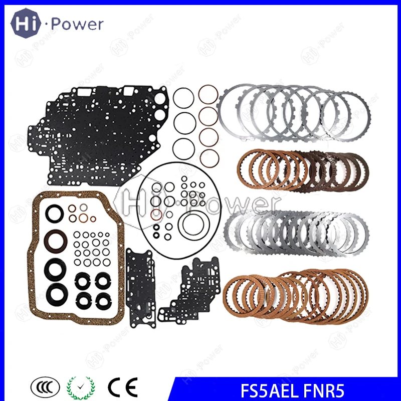 5f27e fs5ael fnr5 kit de vedação de placa de aço de fricção de transmissão automática para ford mazda mkz kit de reparo de revisão mestre de disco de caixa de velocidades de carro