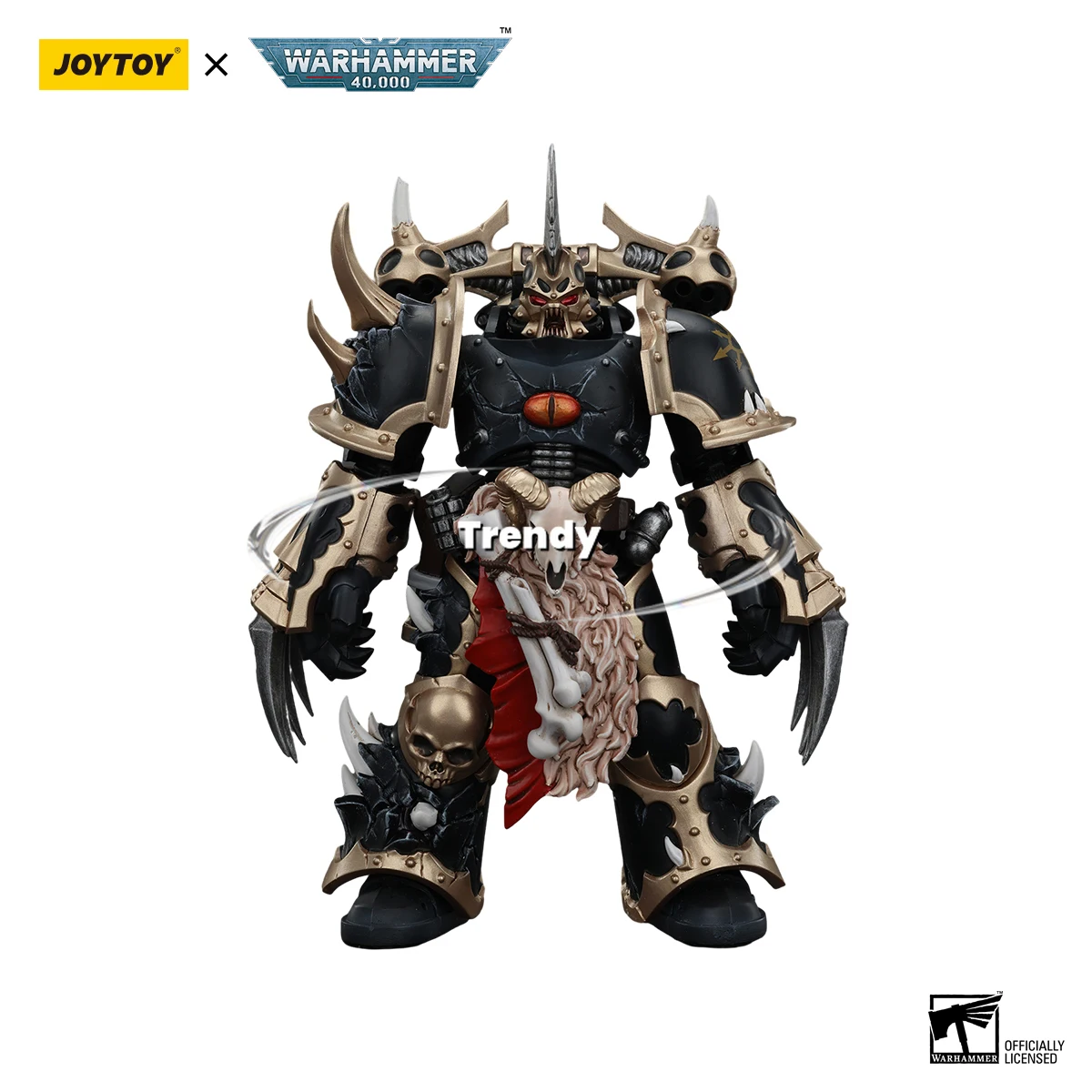 [spot Goods] JOYTOY Warhammer 40k 1/18 Action Figures Chaos Space Marines Black Legion 5PCS Collectibles Model
