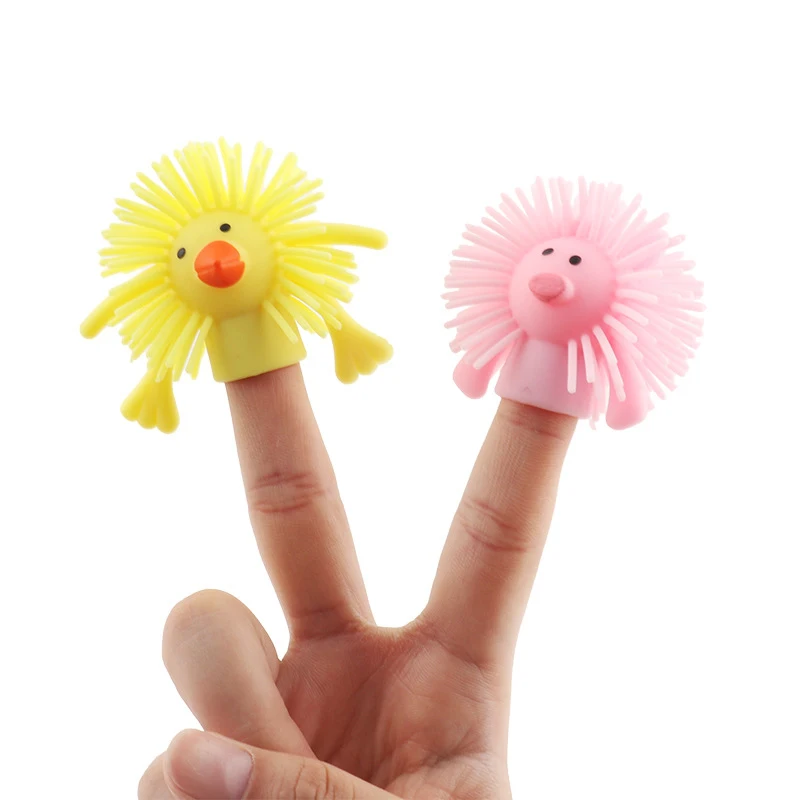 4 Stück Handpuppen Puppe Finger Theater Kleinkind Spielzeug für Jungen Mädchen vinger poppetjes voor kinder kinder spiele spiele