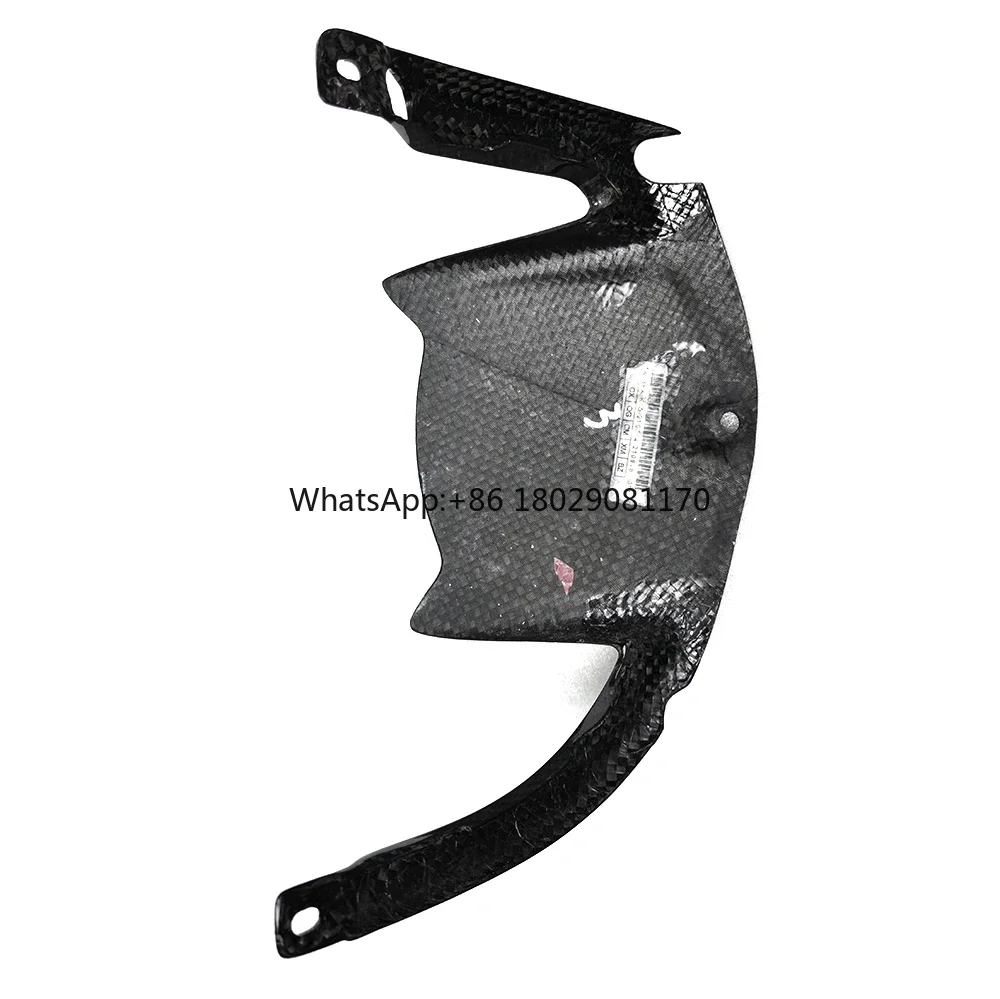 Serat karbon sepatbor belakang sepeda motor spatbor Hugger Mudguard untuk Kawasaki Zx10r 2011-2021 penutup sepatbor ban belakang