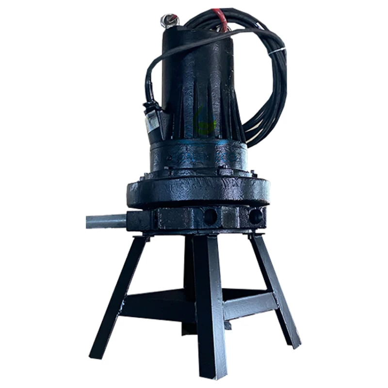 

High-capacity oxygen-releasing submerged aerator used for urban sewage treatment.