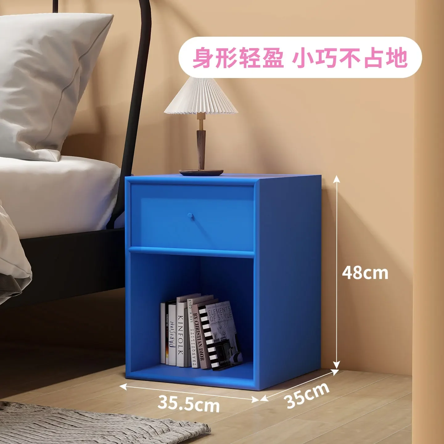 Bedside table Modern simple household bedroom formaldehyde-free locker Children's bedside table solid