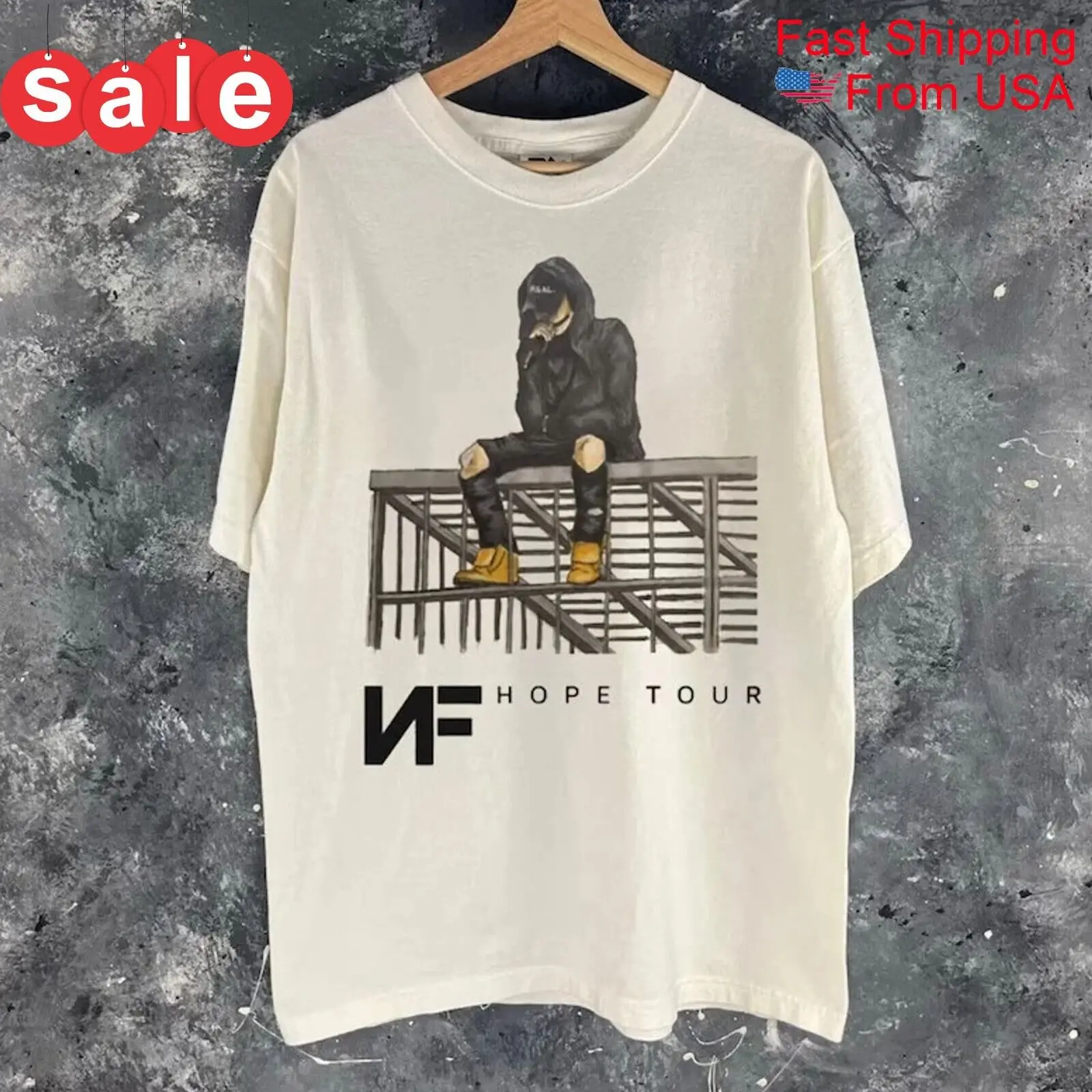 

Новый подарок NF Rapper Hope для фанатов унисекс рубашка всех размеров 2HH60