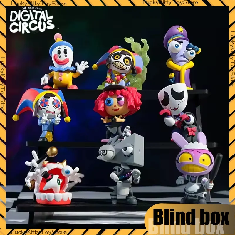 

New In Stock The Amazing Digital Circus Costume Adventure Series Anime Figure Pomni Jax Ragatha Gangle Zooble Doll Toys Kid Gift