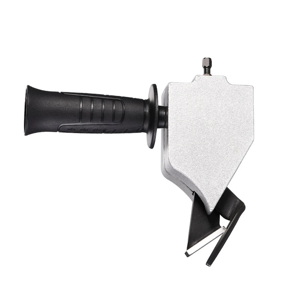 Cuts Through Steel and Copper Effortlessly The Essential Electric Drill Plate Cutter Attachment For DIY Tasks At Home