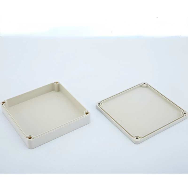 Waterproof ABS Wire Junction Boxes for Indoor Control, Module Security and Instrument Equipment Inverter, 115 * 115 * 28mm