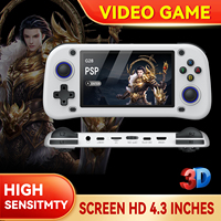 Coopreme G28 Retro Video Handheld Game Players Video Player Gamepad 4.3 Inches HD IPS Screen 64G/128G 15000+ 30000+ Pocket Games