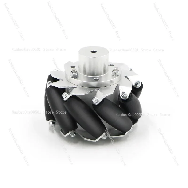 

[Диаметр 100 мм] Всенаправленное колесо, четыре штуки с муфтами