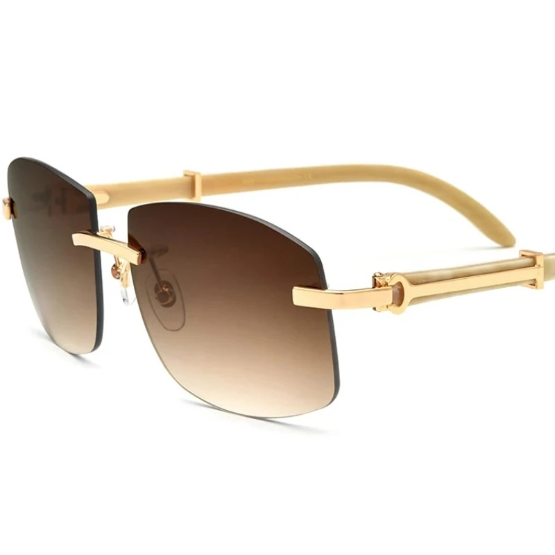 

150259 Buffalo Horn Sunglasses for Men & Women, Natural Handcrafted Frame, UV400, Vintage Sun Glasses with Classic Design 411221