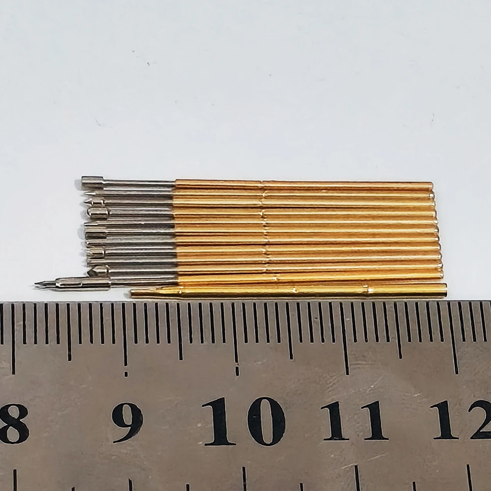 10 Stück PL75-Serie Feder-Teststift PL75-A2 B1 D2 E2 F1 G2 J1 Q1 Q2 T2 M3 4S PCB Skalierbare Feder-Testsonde Pogo-Pin-Steckverbinder – Detail 4