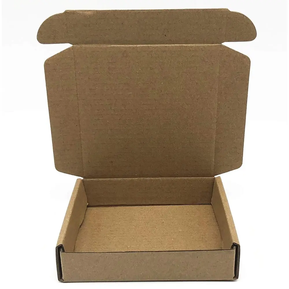 

Small Cardboard Shipping Box Mailers 4.5 x 4.2 x 1 Inch Corrugated Packaging Storage Boxes 30 Pack (Inside Size: 4 x 4 x 0.9)