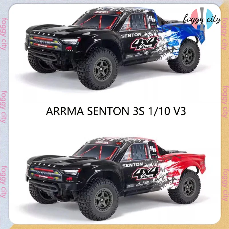 

Arrma Senton 3s 1/10 New V3 Shengtang Remote Control Electric Model Vehicle Brushless Short Card 4wd Off Road Climbing Vehicle