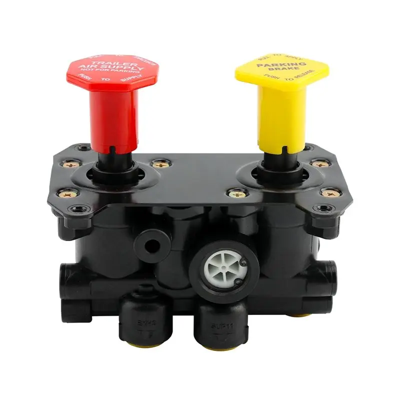 Válvula de control de freno de aire 800516 para Volvo 3948331, Bendix 065157 065697, válvula de freno de estacionamiento de remolque Velvac 4790208 MV3