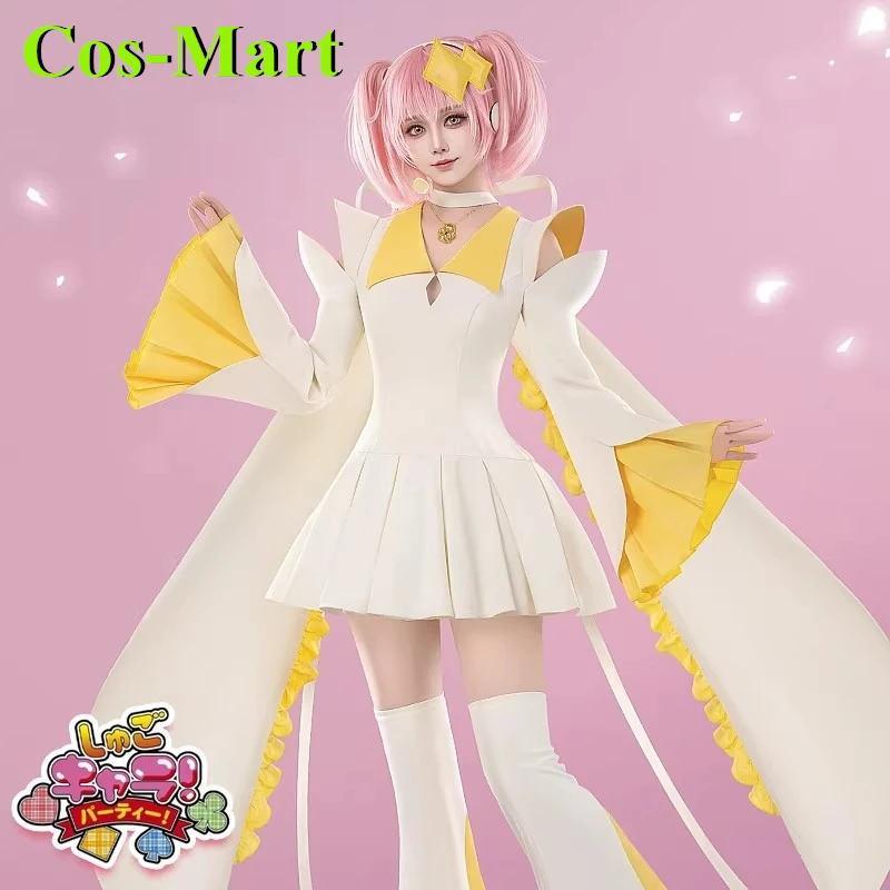 

Cos-Mart Anime Shugo Chara Ran Amulet Dia Hinamori Amu Cosplay Costume Hinamori Lovely Party Role Play Clothing Hallowmas