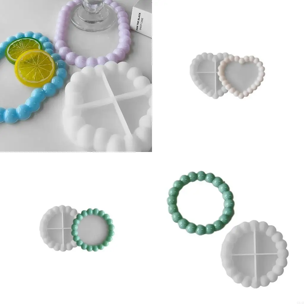 

Jewelry Dish Mould Multishaped DIY Tray Molds for DIY Epoxy Resin Casting Crafts