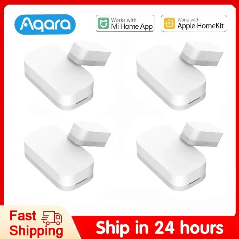

Оригинальный датчик двери и окна Aqara ZigBee, беспроводное соединение, умный датчик двери MCCGQ11LM, умный дом, работа с приложением MiHome HomeKit