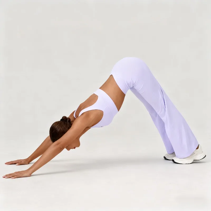 

New Women's Yoga Set Hip Lifting Tight Fitting Beautiful Back Quick Drying Set Outdoor Sports Running Leisure Fitness Suit