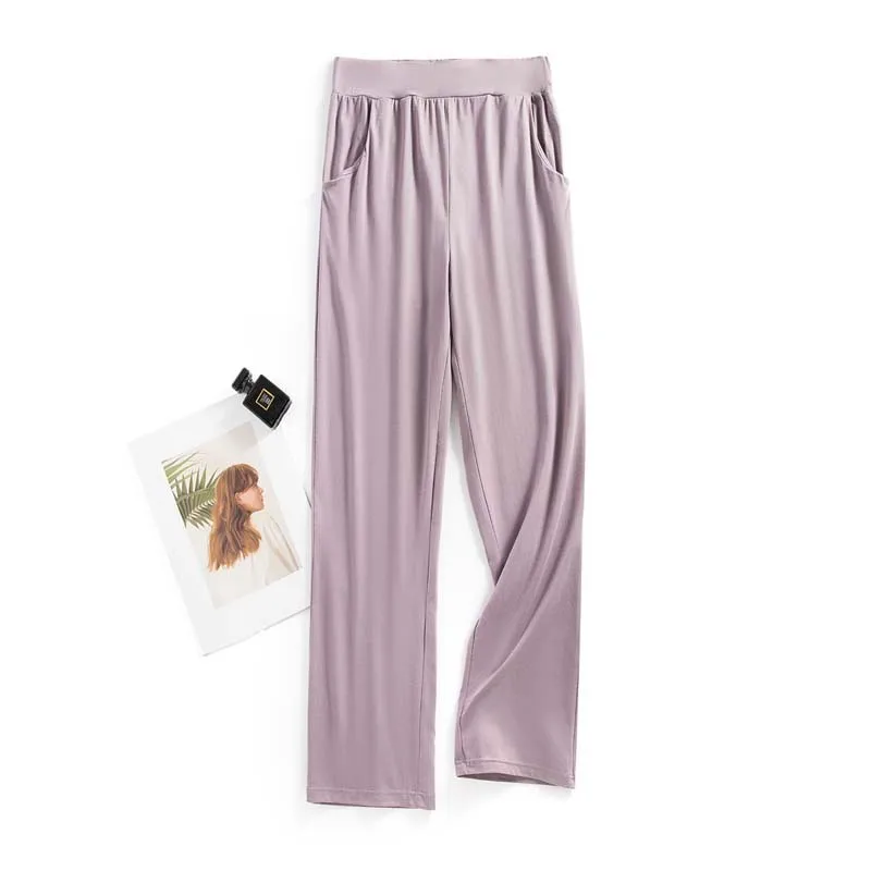 Cotton Pants Pajamas Comfortable New Plus Size Homewear Pant Autumn Winter Home Trousers Night Wear Woman Pantalon M-3XL