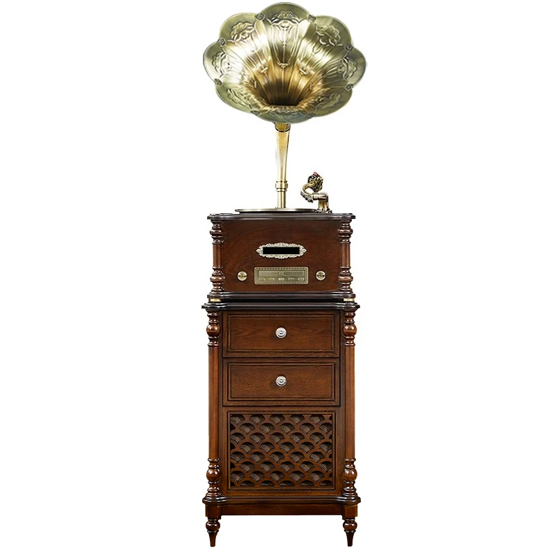 Gramophone retro living room European American old Bluetooth stereo Vinyl record player Z18