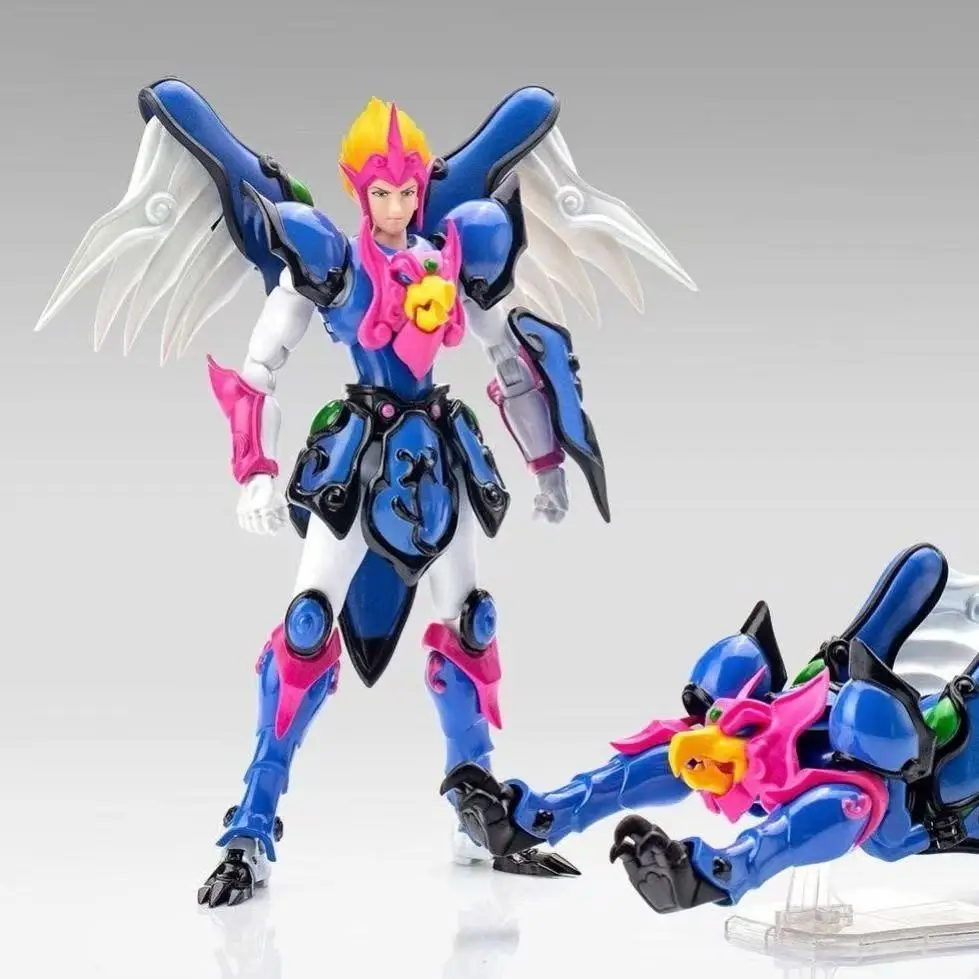 Dasheng modelo gt tenku senki oito guerreiros tigre rei garuda liga figura articulada brinquedo de ação com transformação