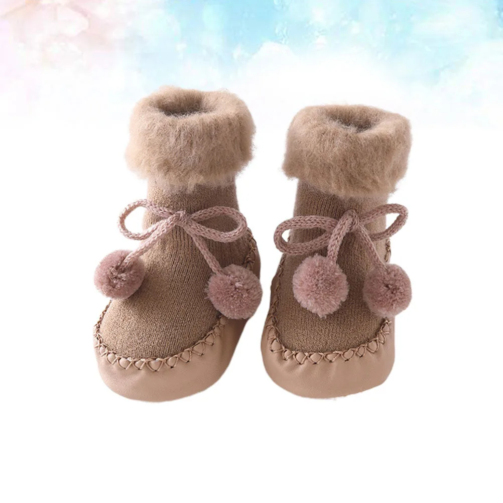 

Baby Floor Size Xs 0-6 Months Anti-Skid Cotton Baby Socks Breathable Sweat Absorbing Warm Toddler Prewalker Shoes