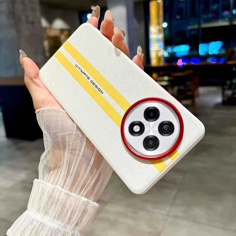 

Чехол ELVEV из высококачественной искусственной кожи и жесткого поликарбоната для OnePlus ACE 5, 13R, 13, OnePlus ACE 5 Pro