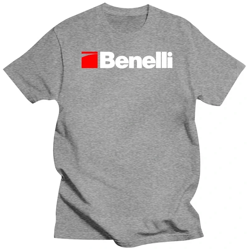 Benelli Armi SpA Rifle Firearms Shotgun Pistol Revolver Print 100% Cotton T-Shirt Trend Hit Spring/Summer 2024