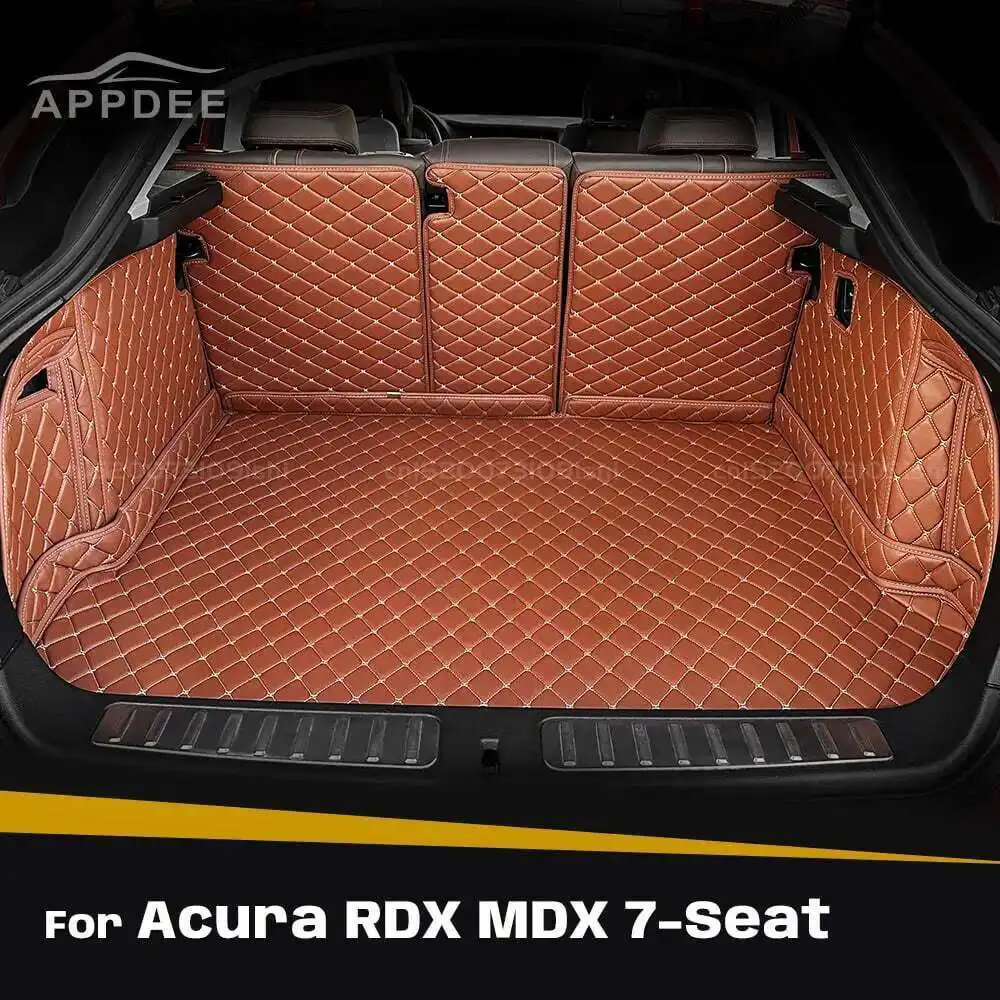 

Для Acura RDX 2010-2020 MDX 7-Seat 2007-2013 автоматический коврик для багажника с полным покрытием, автомобильный защитный коврик, грузовой вкладыш, аксессуары для интерьера