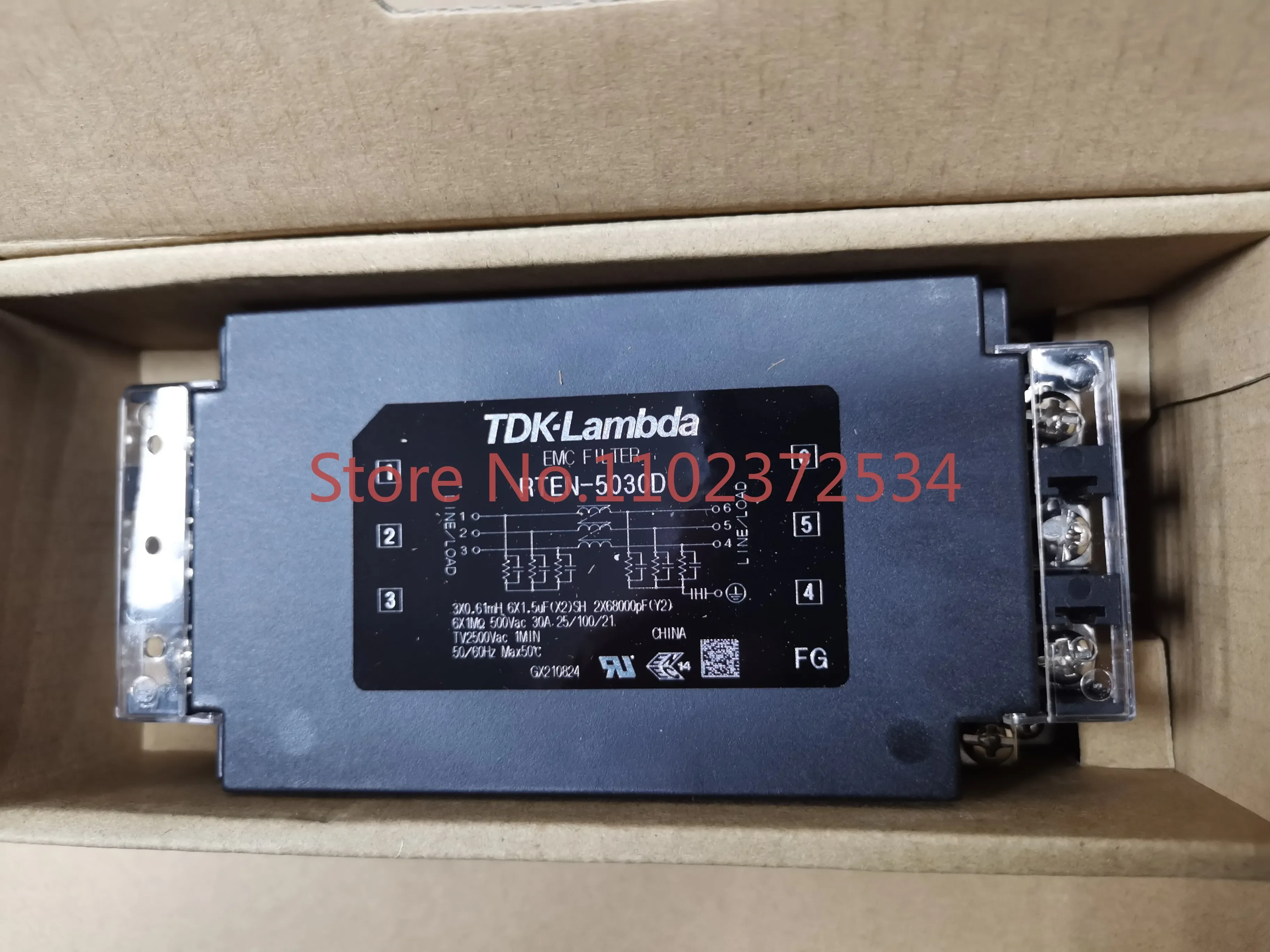 RTEN-5030D TDK-LAMBDA three-phase filter