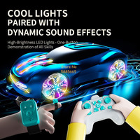 Cool Spray Four Wheels Future Concept RC Car Toy Christmas 2.4G 360° Rotating Multi-Directional Drift Remote Control Stunt Car