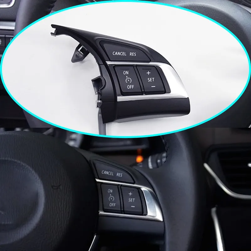 

Автомобильный переключатель громкости на рулевом колесе для Mazda CX-4 CX-5 6 Atenza 3 Axela, кнопка круиз-контроля, запасная часть