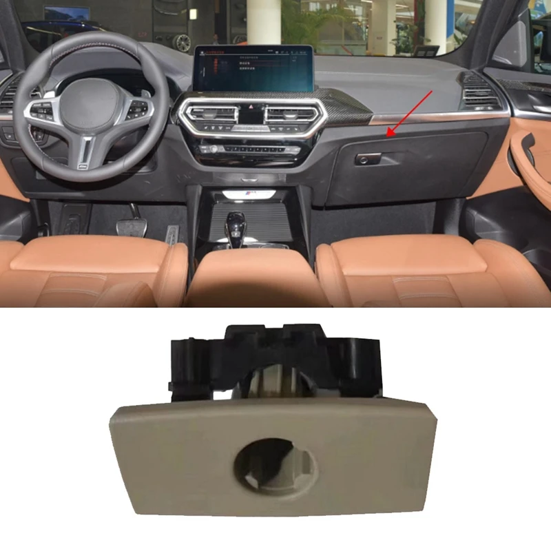 Car Interior Dash Glove Box Lock Storage Box Handle For BMW X3 F25 X4 F26 2011-2017 Spare Parts Accessories Parts 51169242098