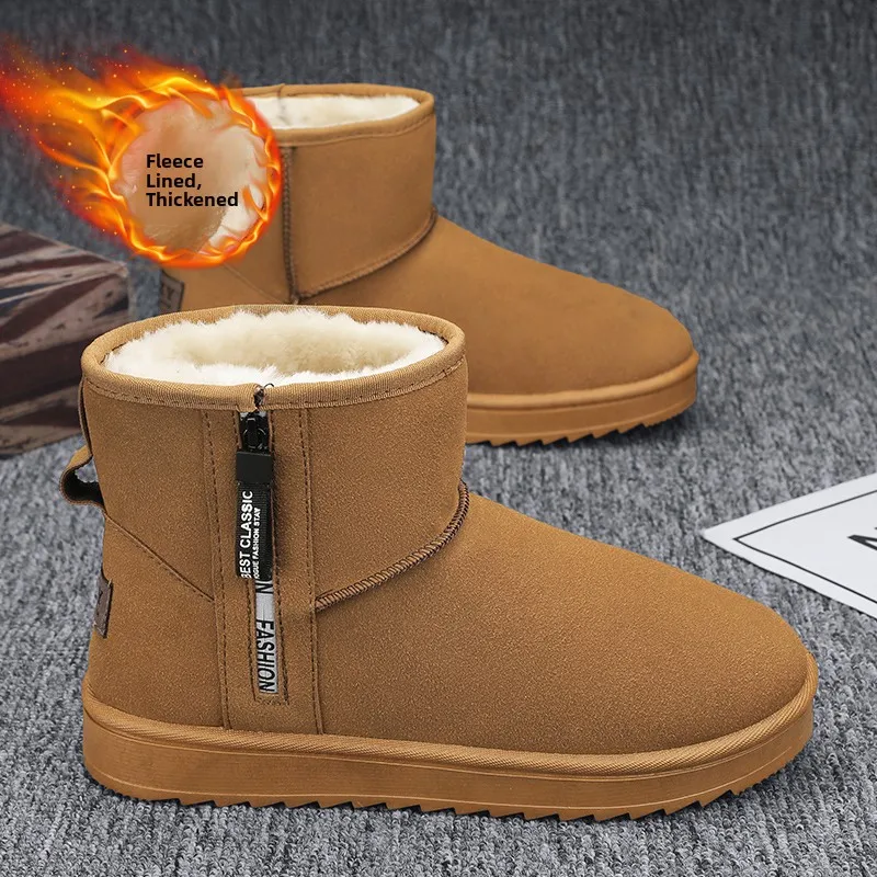 men's-winter-snow-boots-fleece-lined-fur-integrated-cold-resistant-warm-mid-calf-fashion-boots-waterproof-non-slip-rubber-sole