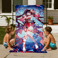 H-honkai anime S-star R-rail Towel Beach Quick Dry Soft Pool Towels Gift for Travel Gym Shower Camping sports