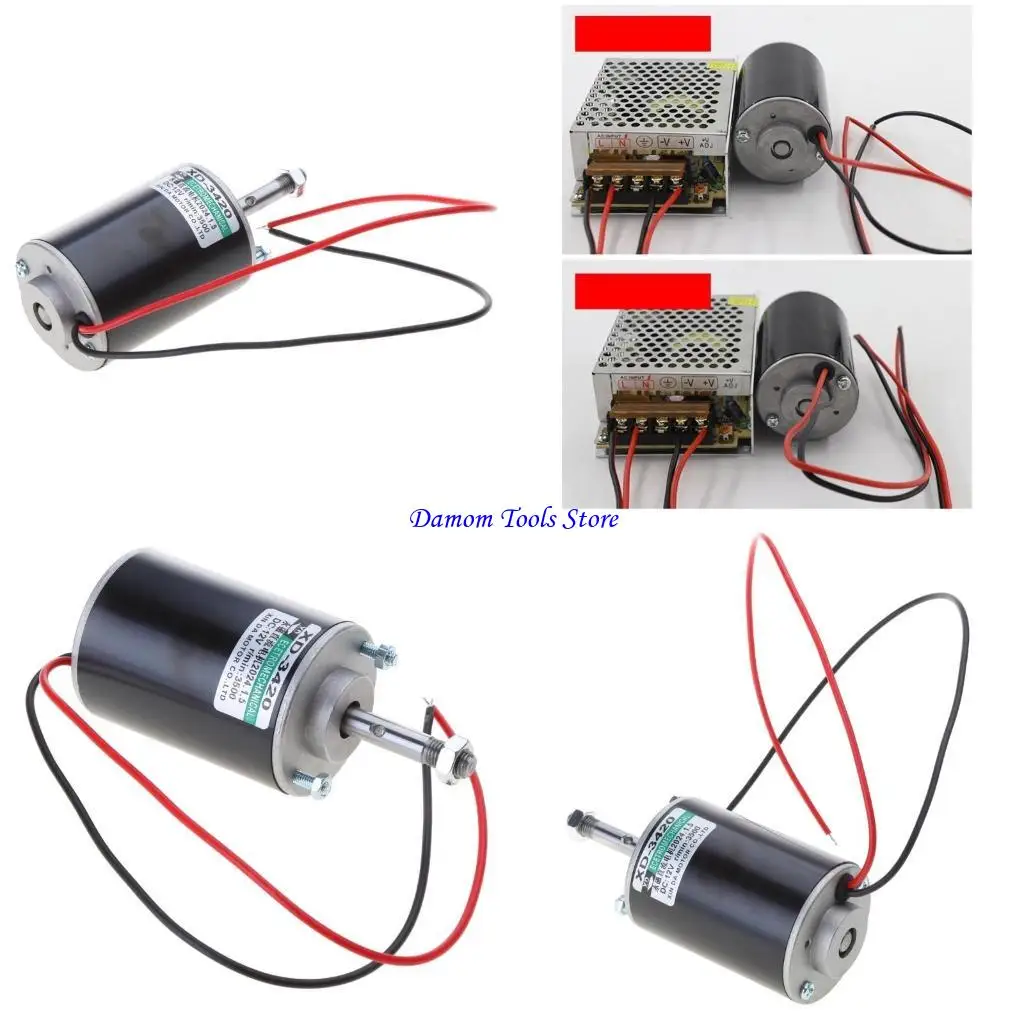 

57BE 12V Generators Motor Reliable 30W Motor Perfect for Small Cutting Tables