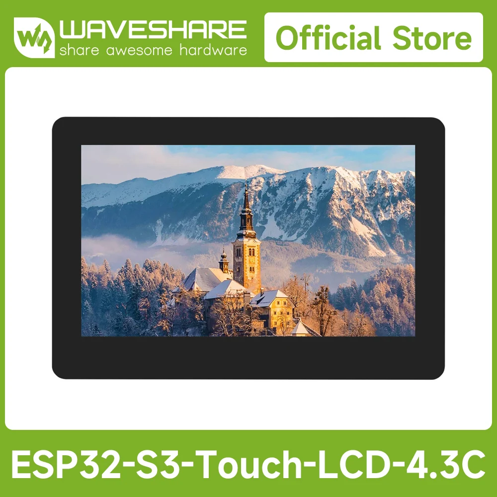 waveshare-esp32-s3-43inch-ai-voice-touch-display-supports-24ghz-wi-fi-ble-5-high-definition-lcd-5-point-800x480