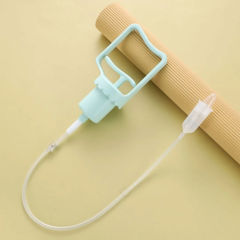 Extracteur de main Portable nez ventouse bébé aspirateur nasal principe de pression négativeSnotsucker doux Silicone nez QX2D