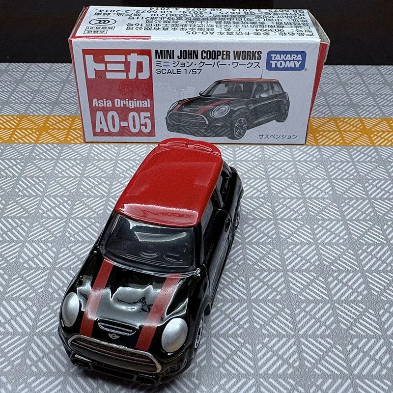 

Коллекционная металлическая модель автомобиля Acura Tomy Tomica A0-05 Mini John Cooper Works, игрушка-подарок для демонстрации