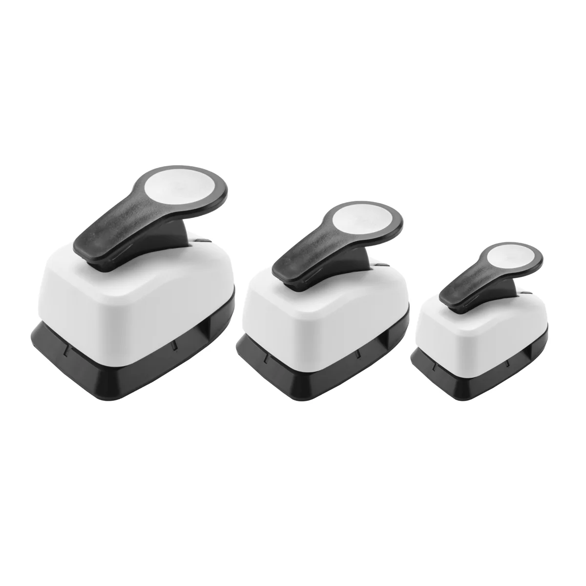 3 ชิ้น Punches - Hole Puncher Single, Hole Punch รูปร่าง, Hole Puncher สําหรับงานฝีมือ 9/16/25 มิลลิเมตรวงกลม Punch Set