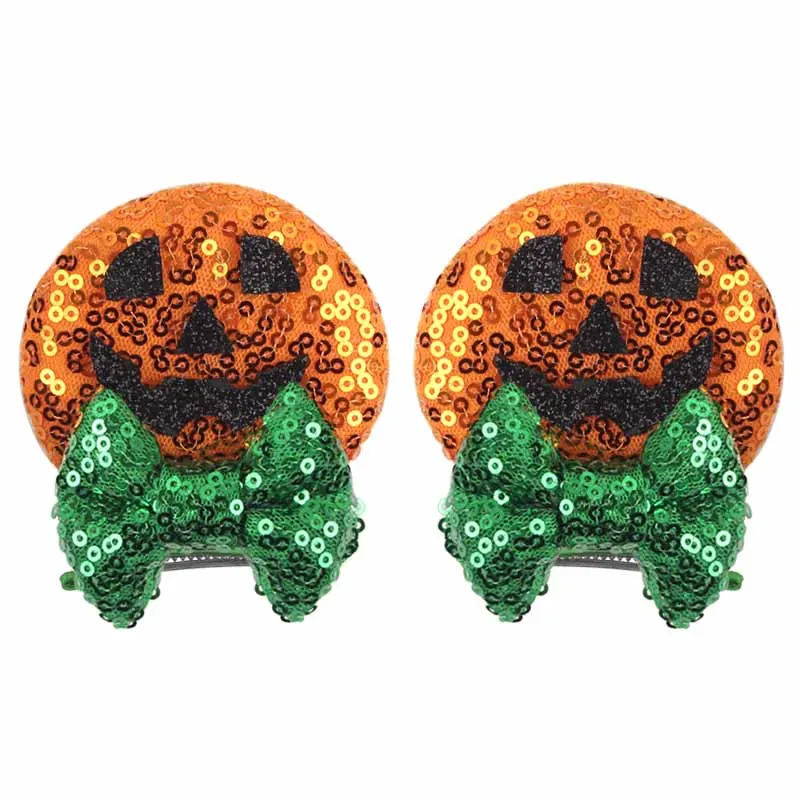 1pc Beliebte Maus Ohren Bogen Haar Clips für Mädchen Thema Pack Reise Glitter Haarnadeln Kinder Festival Party DIY Haar zubehör – Detail 10